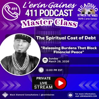 Master Class | The Spiritual Cost of Debt ... Releasing Burdens That Block Financial Peace