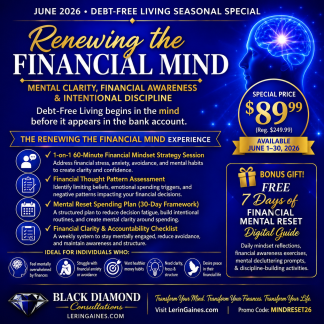 Renewing the Financial Mind | Debt-Free Living Seasonal Special - June 2026