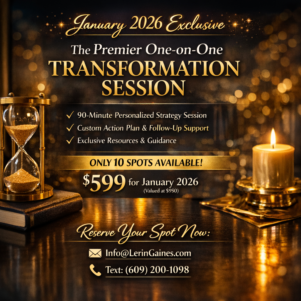 The Premier One-on-One Transformation Coaching Sessions