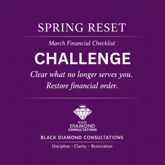 Spring Reset Financial Checklist