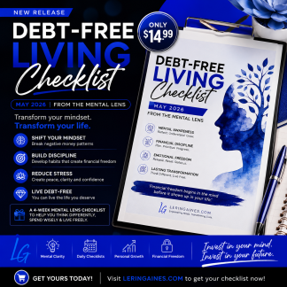 Debt-Free Living Checklist - May 2026